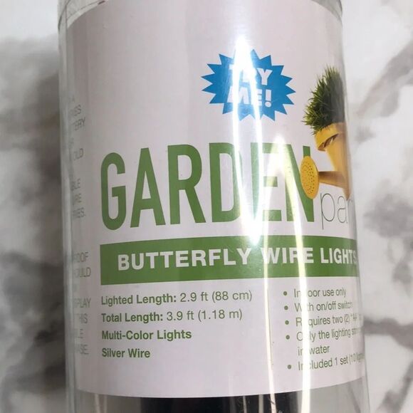 Garden Party LED Butterfly Wire Fairy Lights - Picture 5 of 8